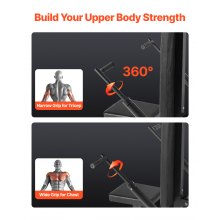 VEVOR Dip Machine Triceps i Biceps Press trening klatki piersiowej ze sztangą kablową