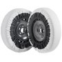 VEVOR Thickened Snow Socks for Tires, Polyester Fiber Tire Socks with Elastic Bands, Tire Cover with Snow Grip for Car, SUV, Pickup and Truck (2-Pack) Medium