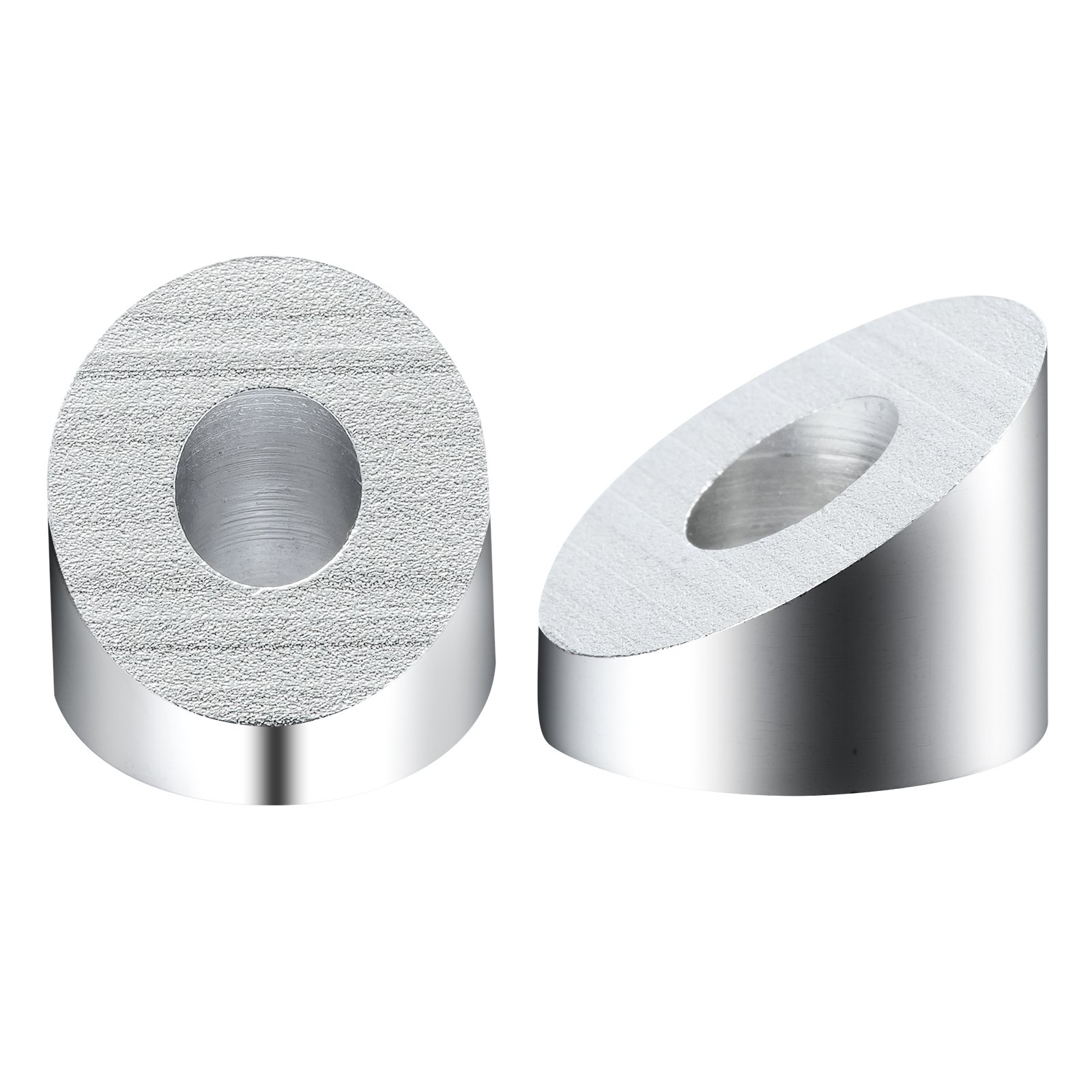 Zestaw VEVOR 20 szt. do poręczy kablowych, tuleje ochronne na koła 1/8 cala, zestaw z czarnym niewidocznym napinaczem i zaciskiem, osłony ochronne na poręcze kablowe do lin stalowych 1/8 cala 3/16 cala, montaż pod wieloma kątami