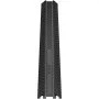 VEVOR zestaw 3 szt. 1-kanałowy mostek kablowy z rampą zabezpieczającą mostek kablowy TPR 100 x 13 x 2 cm zabezpieczenie najazdowe 907 kg (na oś) nośność rampa kablowa konstrukcja antypoślizgowa idealna do miejsc parkingowych