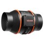 Wentylator kanałowy VEVOR 152,4 mm z filtrem węglowym, 683 m³/h, z PWM i sterowaniem za pomocą aplikacji, wentylator kanałowy z 10 prędkościami, 9-godzinnym timerem i silnikiem EC, wentylator wyciągowy do szklarni, piwnic i wyciągów dymu