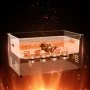 VEVOR 22L Myjka ultradźwiękowa z timerem nagrzewania i koszem Profesjonalna cyfrowa kawitacja soniczna, 480 W Urządzenie czyszczące do narzędzi laboratoryjnych Części metalowe Gaźnik Części samochodowe Części silnika