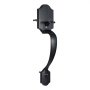 VEVOR front door handle and bolt set, front door lock set with inside knob, adjustable hole spacing, single cylinder handle set, for right- and left-handed entrance and front doors