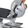 VEVOR Sliding Compound Miter Saw, 254 mm Blade, 1800W High Power, Bevel and Miter Cut, Adjustable Angles and Cutting Depth, Cast Aluminum Base, Compact Portable for Cutting Wood, Metals, Laminates