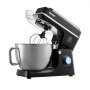 VEVOR Food Processor/Dough Mixer 1400 W 7.84 L Food Processor with Tilting Head, Stainless Steel Bowl, Dough Hook, Whisk, Scraper, Household Food Processor for Baking and Mixing, Black