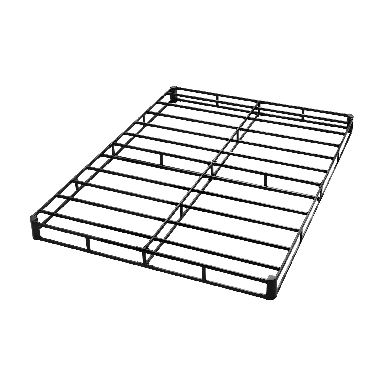 Rama łóżka VEVOR Box Spring (rozmiar queen) ze zmywalnym pokrowcem materiałowym, metalowa rama (2010 x 1515 x 130 mm) do łóżek queen, górna warstwa materaca 13 cm, maks. nośność 1587,57 kg, podstawa materaca