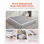Rama łóżka VEVOR Queen Size Box Spring z pokrowcem z materiału nadającego się do prania, metalowa rama do łóżek Queen Size, podstawa materaca 23 cm, maks. nośność 1587 kg (2010 x 1515 x 230 mm)