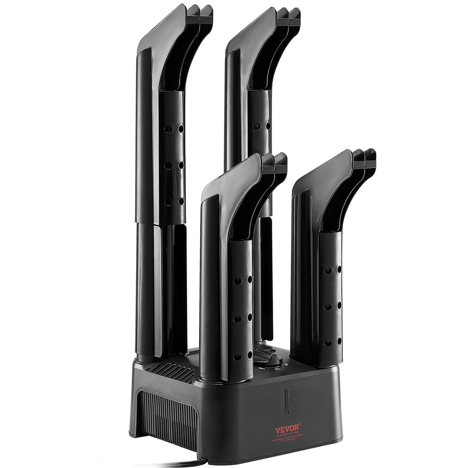 VEVOR 4-rurowa wyjmowana suszarka do butów Suszarka do butów Termostat dmuchawy ciepła