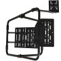 VEVOR Podstawka pod kierownicę 600-830 mm Fotel gamingowy 0°-40° Rama stalowa Symulator wyścigów do gier wyścigowych Fotel gamingowy Fotel wyścigowy Fotel wyścigowy do gier Logitech Thrustmaster Fanatec Hori i Mad Catz