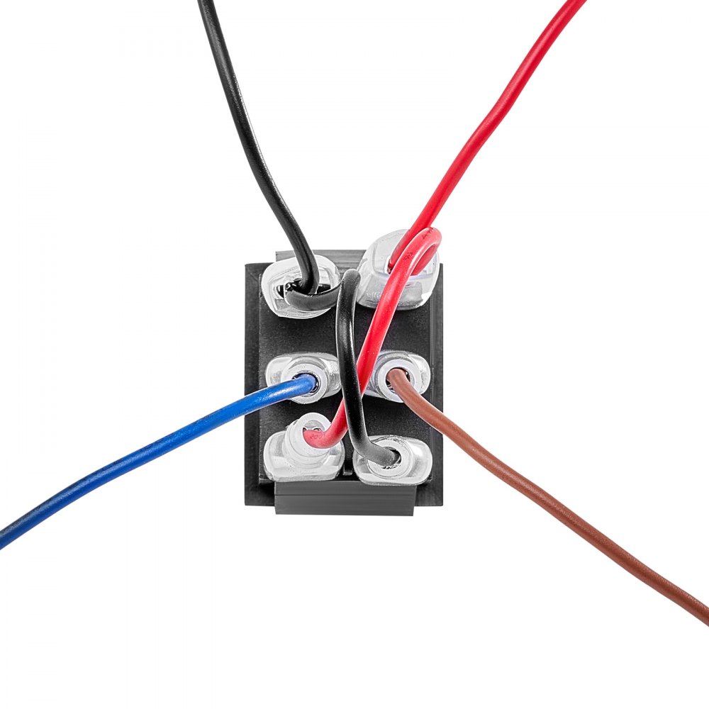 Przełącznik kołyskowy VEVOR, 6-biegunowy DPDT z 3 pozycjami (WŁ.)-WYŁ.-(WŁ.)-przełącznik odwrotny AC 250 V/16 A 125 V/20 A, idealny do stosowania w domu, biurze i lekkim przemyśle.