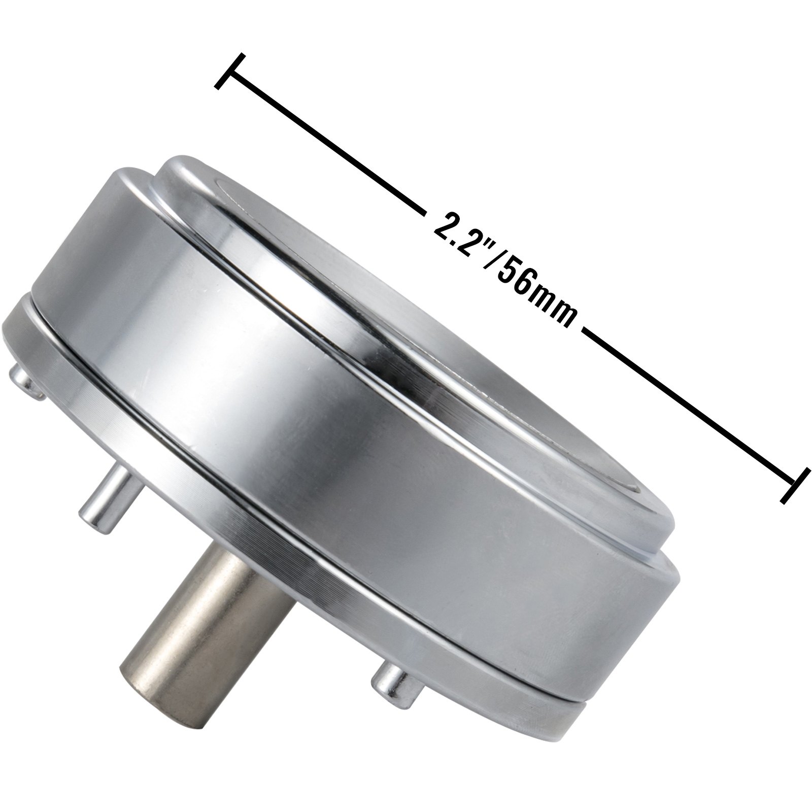 VEVOR Maszynka Do Guzików Zestawy Stempli Guzikowych Półfabrykaty Guzikowe Maszynowe 56 Mm Guziki Do Klapy Odznaki