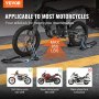 VEVOR stojak naprawczy stojaka motocyklowego 390kg zestaw stojaków motocyklowych przód 2 szt.