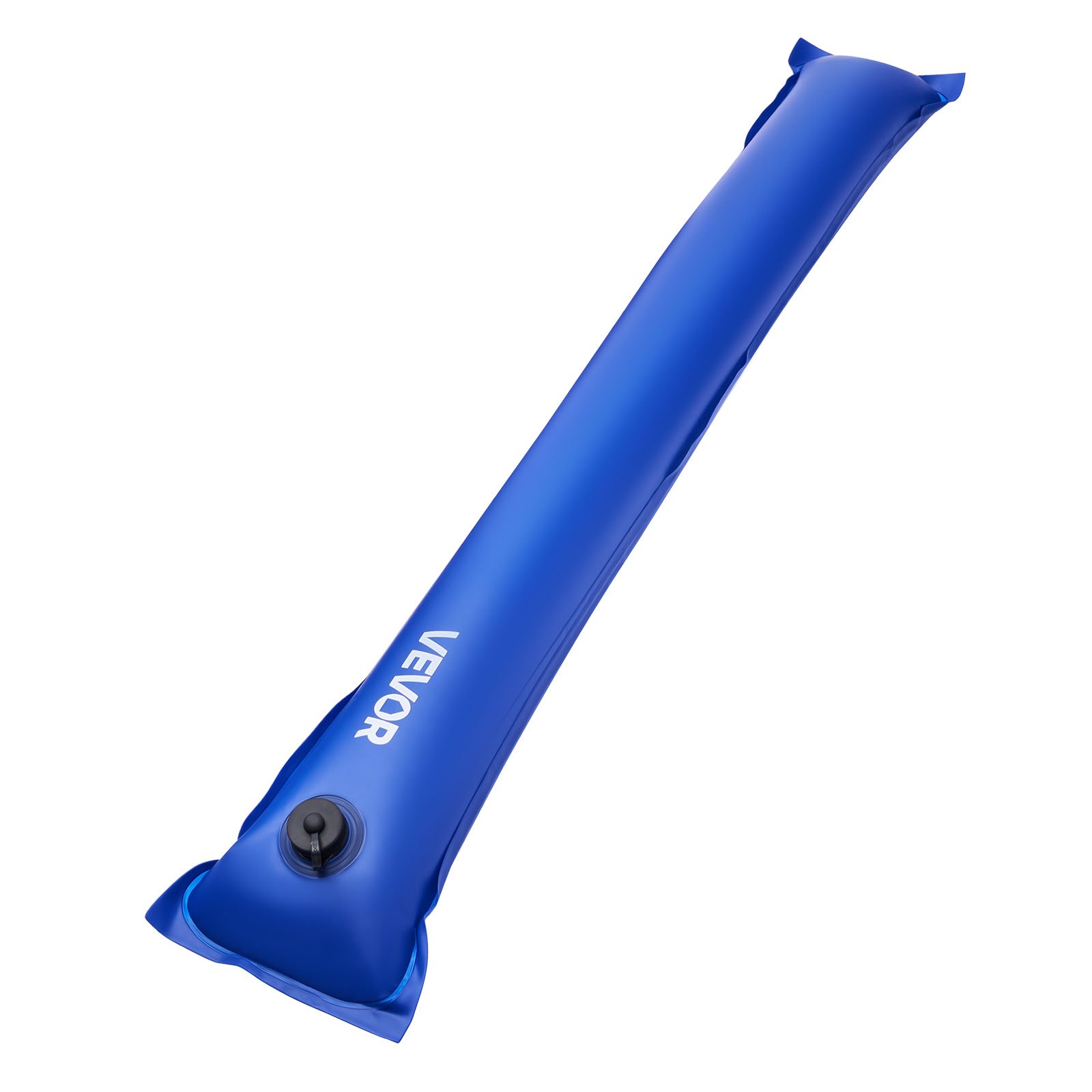 VEVOR Worek na ciężarki do basenu, 6 opakowań po 121 cm, worki z PVC o grubości 0,4 mm z zakrętką zabezpieczającą przed wyciekiem, worki na wodę do zabezpieczania pokryw basenowych zimą, niebieskie