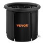 VEVOR Ice Bath, 85 cm long plunge pool for cold water therapy for athletes, portable outdoor ice barrel plunge pool for recreation, 398 L inflatable folding bathtub with cover for adults
