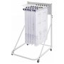 VEVOR Mobilny stojak do przechowywania planów, regulowany uchwyt na plany z 6 aluminiowymi zaciskami (610 mm), stojak prezentacyjny, stojak do przechowywania plików, planów, plakatów, biuro, dom