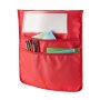 Krzesło szkolne VEVOR z kieszenią, 24 sztuki, kieszeń na oparcie 36 x 38 cm z etykietą na imię, 6 kolorów, organizer na oparcie krzesła dla dzieci w klasie, przedszkolu, szkole i domu