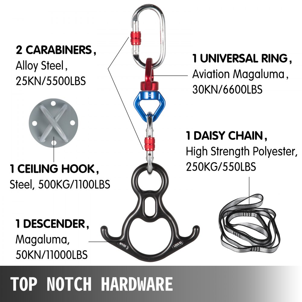 Aerial Silks Fabric Aerial Yoga Silk Set Hamak do jogi Aerial Dance Dark Green 10M