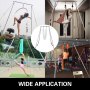 Wiszący trapez do jogi Swing Yoga Trapeze Stand Aerial Yoga Frame Steel White 6M
