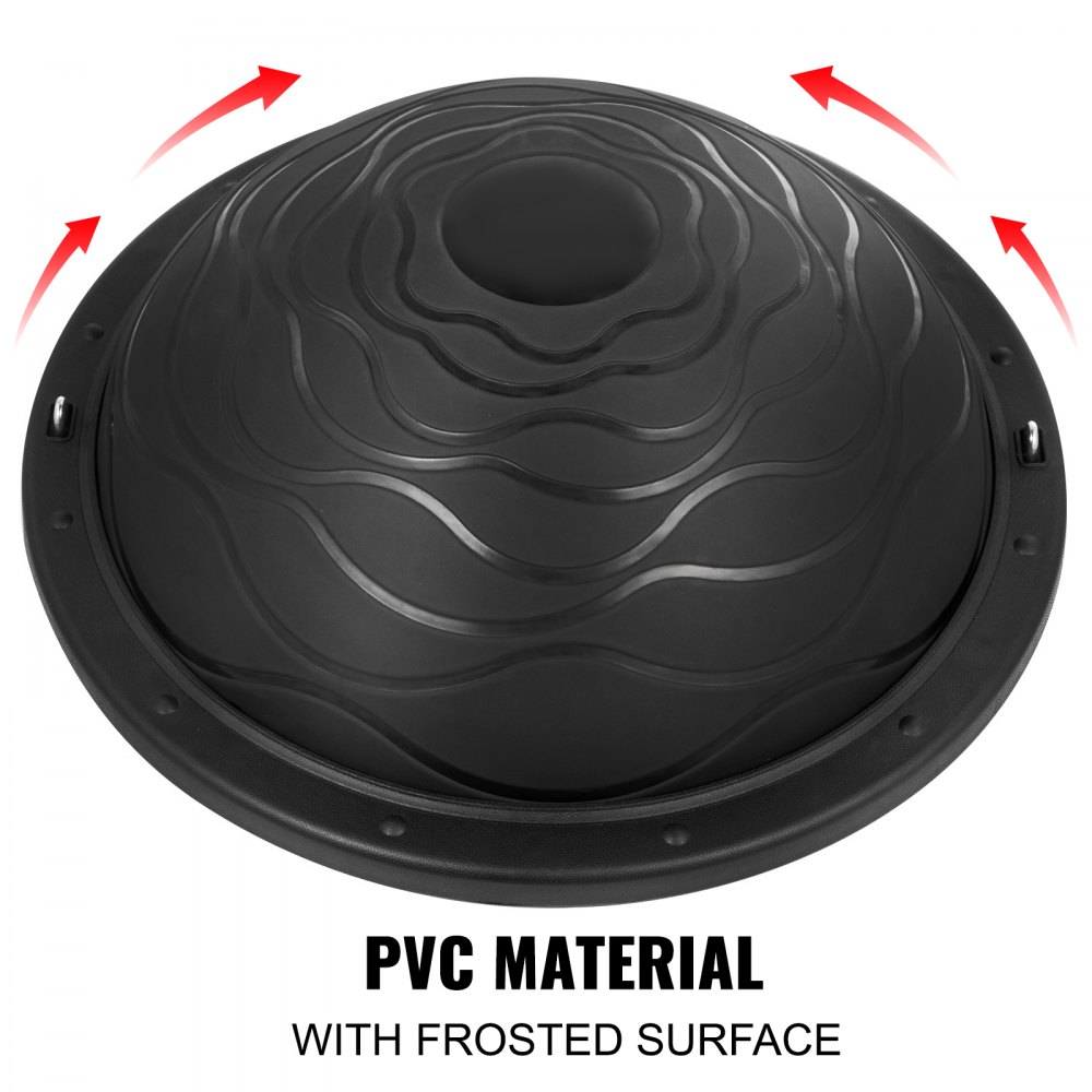 Trenażer równowagi ze sznurkami Piłka do balansowania Piłka do ćwiczeń z pompką Półkula treningowa