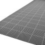 VEVOR Mata drenująca z PCV (0,9 m x 15 m), antypoślizgowa mata podłogowa z PCV,  rola mat z pustkami, mata antypoślizgowa do basenów, tarasów, łazienek i toalet, czarna