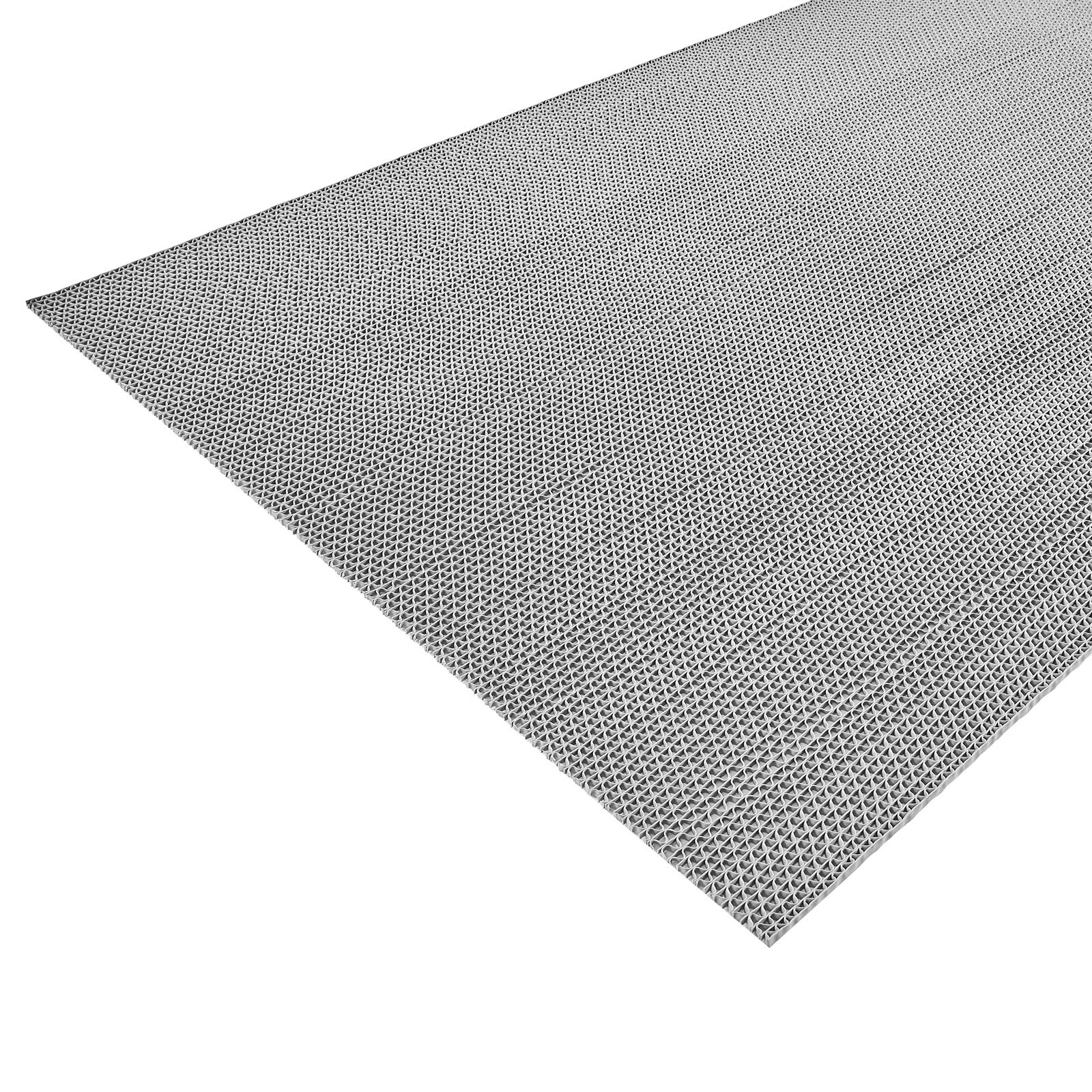 Mata drenażowa PVC VEVOR (90 cm x 300 cm), antypoślizgowa mata podłogowa PVC, mata przeciwbryzgowa do pomieszczeń mokrych, mata w rolce, mata antypoślizgowa do basenów, tarasów, łazienek i toalet, kolor szary