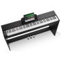 VEVOR Digital Piano, 88 Keys, Electric Piano, Dual Keyboard and Speaker, Easy Case Stand with Headphones, 200 Tones and Rhythms, Supports Bluetooth/USB/MIDI, for Beginners