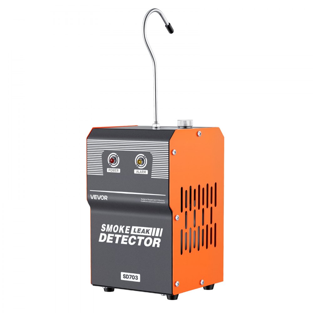 Generator dymu VEVOR EVAP, generator dymu samochodowego z pompą powietrza i podwójnym trybem przepływu powietrza, wykrywacz nieszczelności w samochodach, motocyklach i ciężarówkach, narzędzie diagnostyczne do wykrywania nieszczelności, 1,3–1,6 bara, generator dymu, narzędzie do testowania szczelności