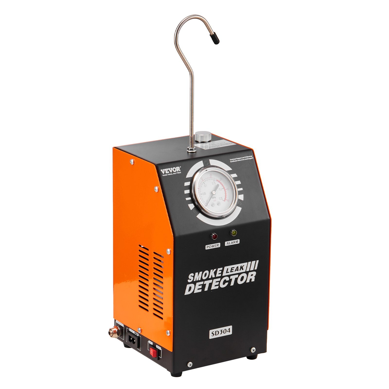 Wykrywacz nieszczelności maszyny do mgły VEVOR Tester szczelności EVAP wbudowana pompa powietrza 8L/min 12V