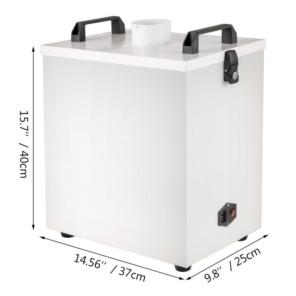 Oczyszczacz powietrza VEVOR 80 W, grawer laserowy, oczyszczacz dymu, 220 V, maszyna do grawerowania laserowego, odkurzacz do kurzu, oczyszczacz powietrza dymnego do lasera CNC, metal odporny na zużycie, wentylator oczyszczający powietrze, przeciw kurzowi i dymowi