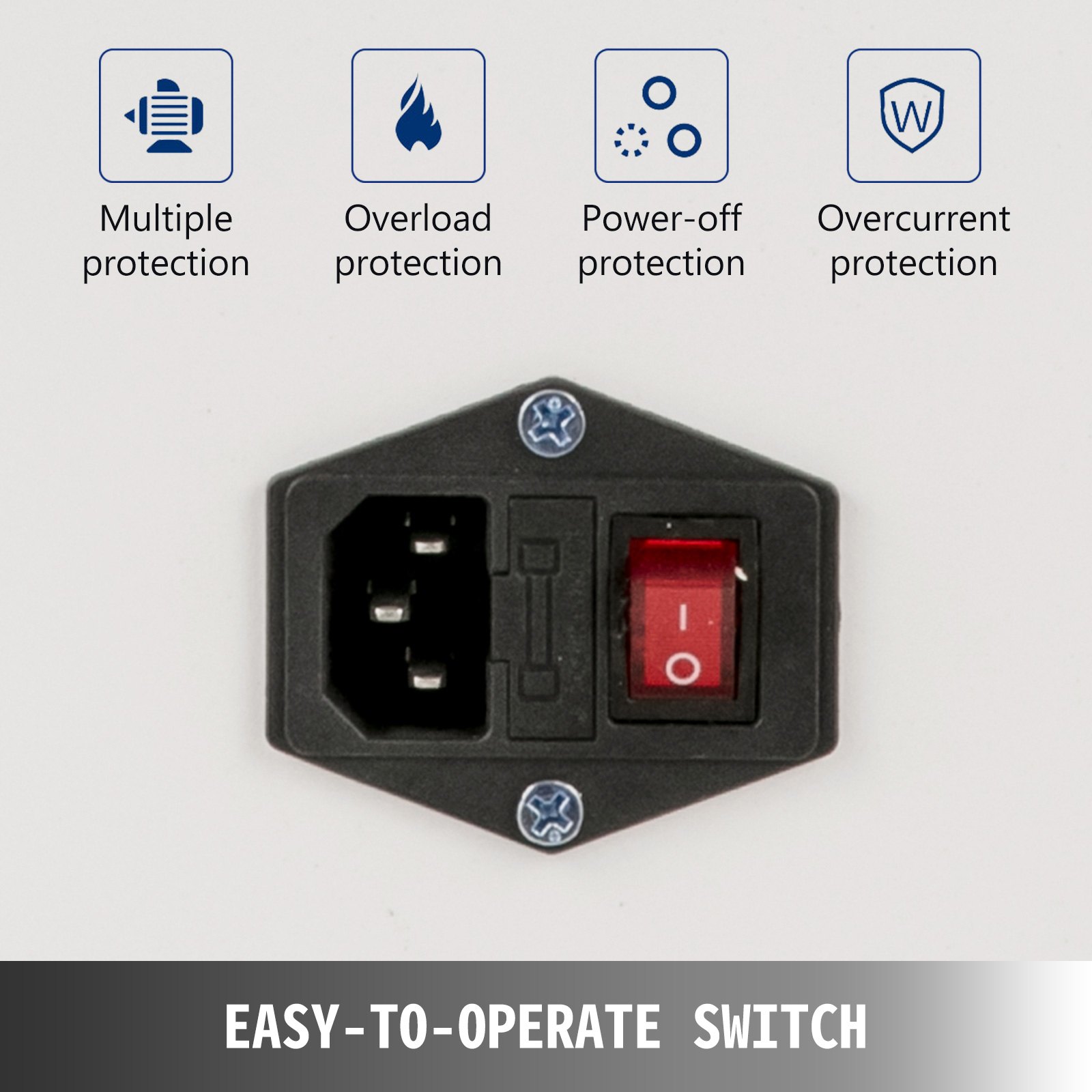 Oczyszczacz powietrza VEVOR 80 W, grawer laserowy, oczyszczacz dymu, 220 V, maszyna do grawerowania laserowego, odkurzacz do kurzu, oczyszczacz powietrza dymnego do lasera CNC, metal odporny na zużycie, wentylator oczyszczający powietrze, przeciw kurzowi i dymowi