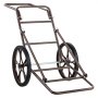 VEVOR Game Cart, składany wózek do transportu zwierzyny 227 kg, transporter zwierzyny z dwoma kołami o średnicy 42 cm i ergonomicznym uchwytem, ​​akcesoria do wózków do transportu zwierzyny, uniwersalny wózek transportowy do polowań, wędkowania i pieszych wędrówek