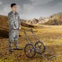 VEVOR Game Cart, składany wózek do transportu zwierzyny 227 kg, transporter zwierzyny z dwoma kołami o średnicy 42 cm i ergonomicznym uchwytem, ​​akcesoria do wózków do transportu zwierzyny, uniwersalny wózek transportowy do polowań, wędkowania i pieszych wędrówek