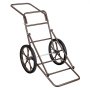 VEVOR Game Cart, składany wózek do transportu zwierzyny 227 kg, transporter zwierzyny z dwoma kołami o średnicy 42 cm i ergonomicznym uchwytem, ​​akcesoria do wózków do transportu zwierzyny, uniwersalny wózek transportowy do polowań, wędkowania i pieszych wędrówek