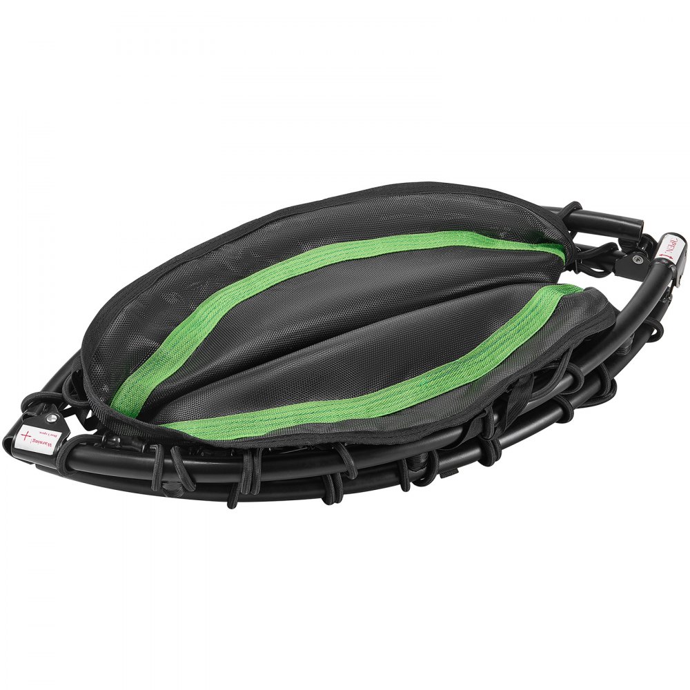 VEVOR Składana Mini Trampolina Fitness Rebounder 1027 mm, Nośność 150 kg Trampolina Treningowa, Rebounder Trampolina Sportowa Mini Trampolina Ogrodowa Trampolina dla Dorosłych Do Treningu Wewnątrz/W Ogrodzie