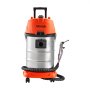 VEVOR Walnut Blaster, 30L 1600W Automotive Engine De-Carbon Cleaner, Physical Sand Blasting Trolley Machine for Intake Manifold & Valves Cleaning - with 5.5lbs Walnut Shell Media & 23 Adapters