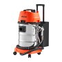 VEVOR Walnut Blaster, 30L 1600W Automotive Engine De-Carbon Cleaner, Physical Sand Blasting Trolley Machine for Intake Manifold & Valves Cleaning - with 5.5lbs Walnut Shell Media & 23 Adapters