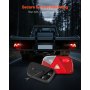 VEVOR Lampy do przyczepy, 2 szt., z trybami (światło stopu/światło kierunkowskazu/światło tylne/oświetlenie tablicy rejestracyjnej/światło cofania/światło przeciwmgielne), wodoodporny zestaw oświetlenia do przyczepy ciężarowej