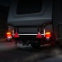 VEVOR Trailer Lights, 12V Trailer Tail Lights Kit with Stop Brake Turn Tail License Plate Lamp, Waterproof and Dustproof Tow Lighting Kit with Wiring Harness for Boat Truck Camper RV Snowmobile Bus