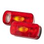 VEVOR Lampy do przyczep Lampy do przyczep z 6 trybami (światła stopu/kierunkowskazy/światła tylne/oświetlenie tablicy rejestracyjnej/światła cofania/światła przeciwmgielne), zestaw oświetlenia do przyczepy z wiązką przewodów do ciężarówek
