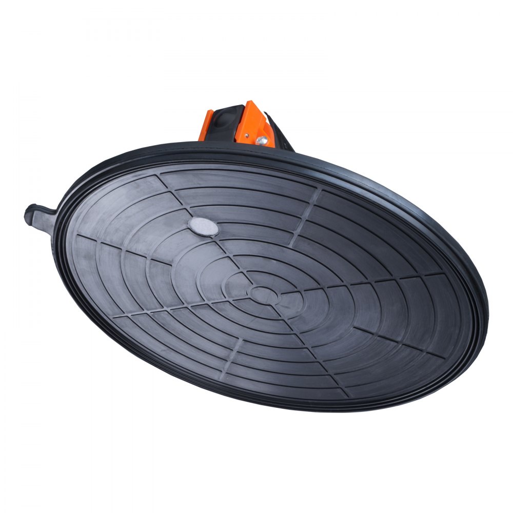 Podnośnik przyssawkowy VEVOR wykonany z NBR, podnośnik do szkła φ254 mm, udźwig 120–449 kg, temperatura pracy przyssawki do szkła -20–60°C, podnośnik do płyt, przyssawka próżniowa ze stalowym uchwytem, ​​w zestawie pudełko do przechowywania, rękawice