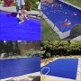 VEVOR Przykrycie basenowe Przykrycie zimowe Prostokątne 4 x 8 m Przykrycie basenowe Niebieskie