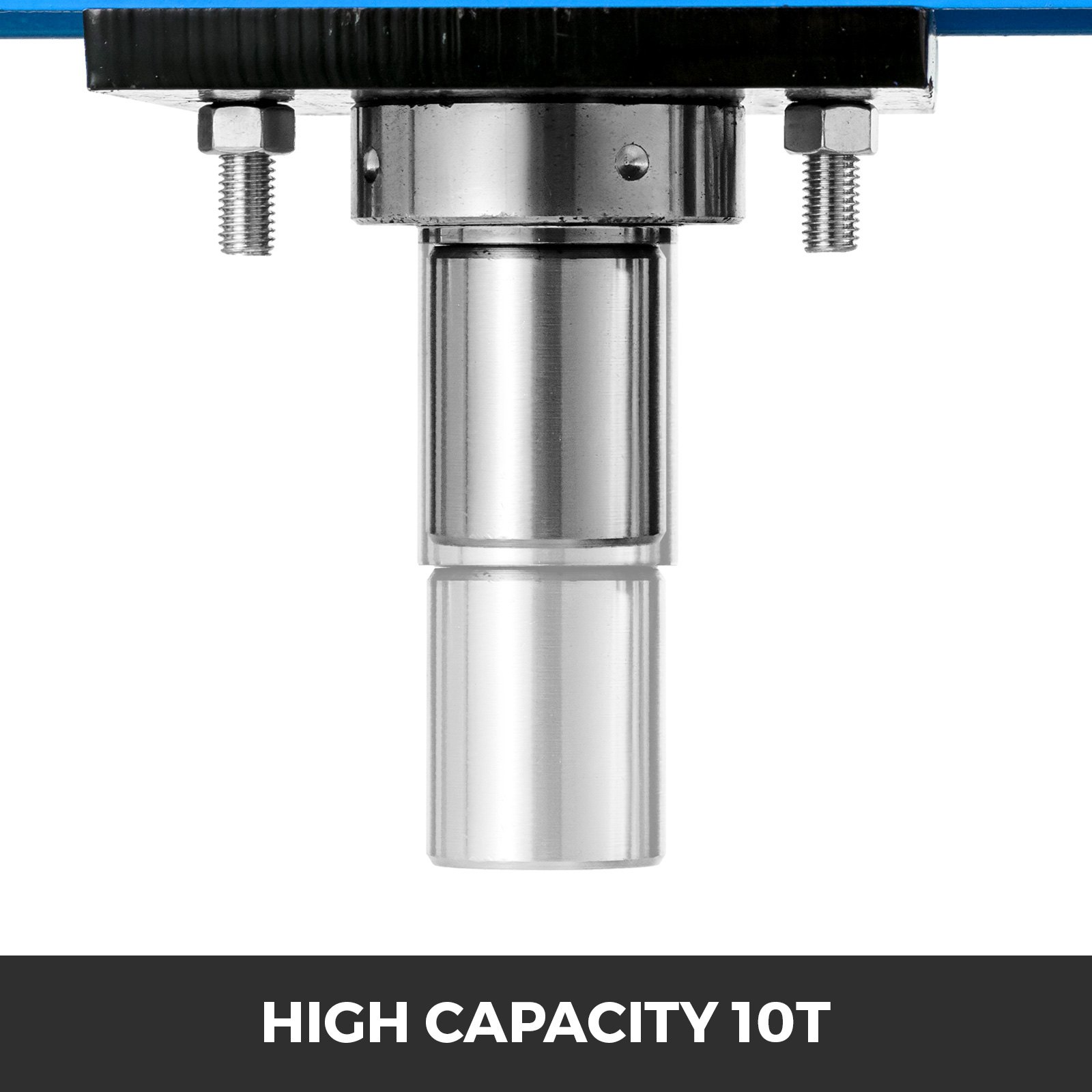 Zestaw prasy hydraulicznej 22046 lb (ok. 10 t) Zestaw prasy ramowej z manometrem niebieski