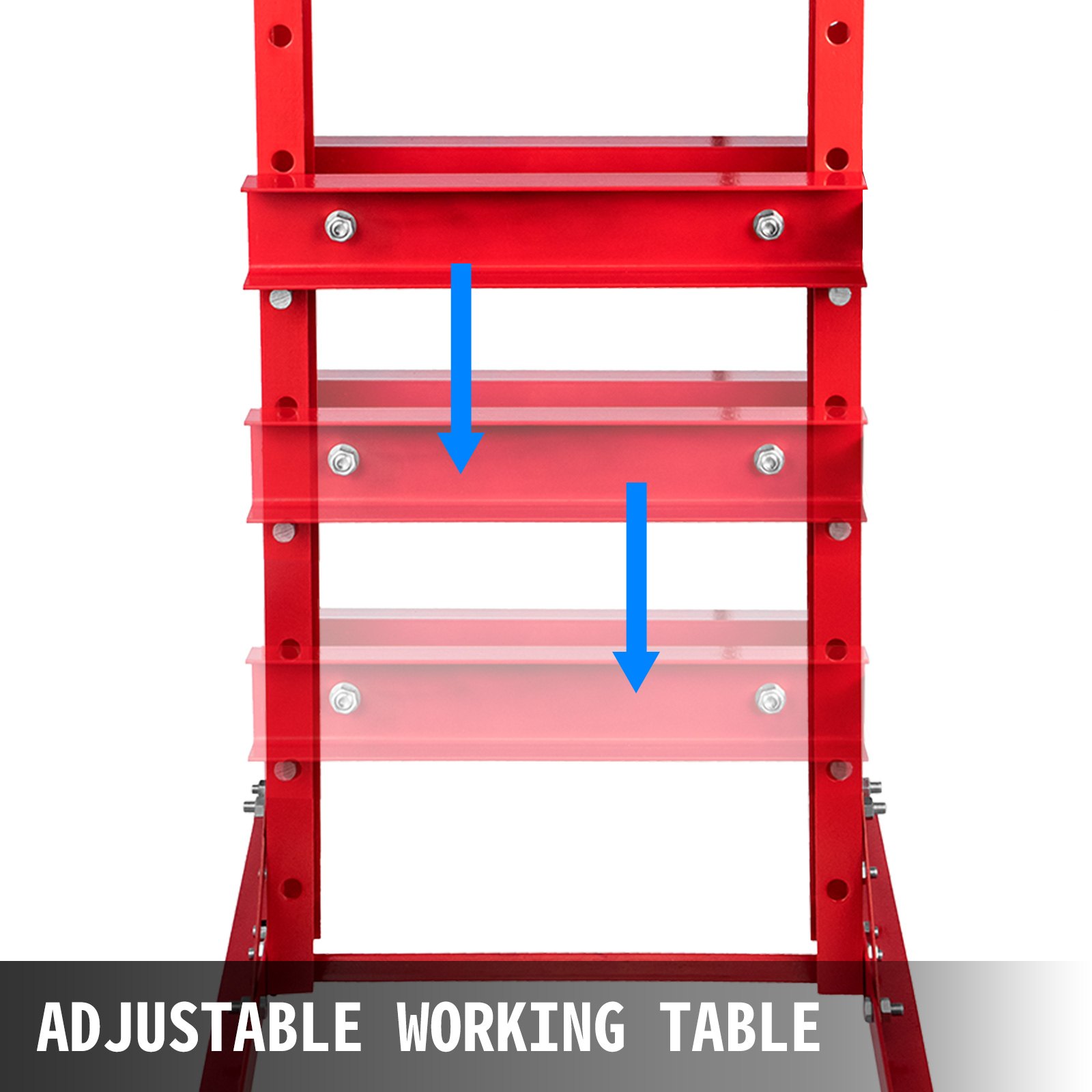 Prasa hydrauliczna VEVOR 20 t, prasa ramowa 178 cm, prasa warsztatowa Q235