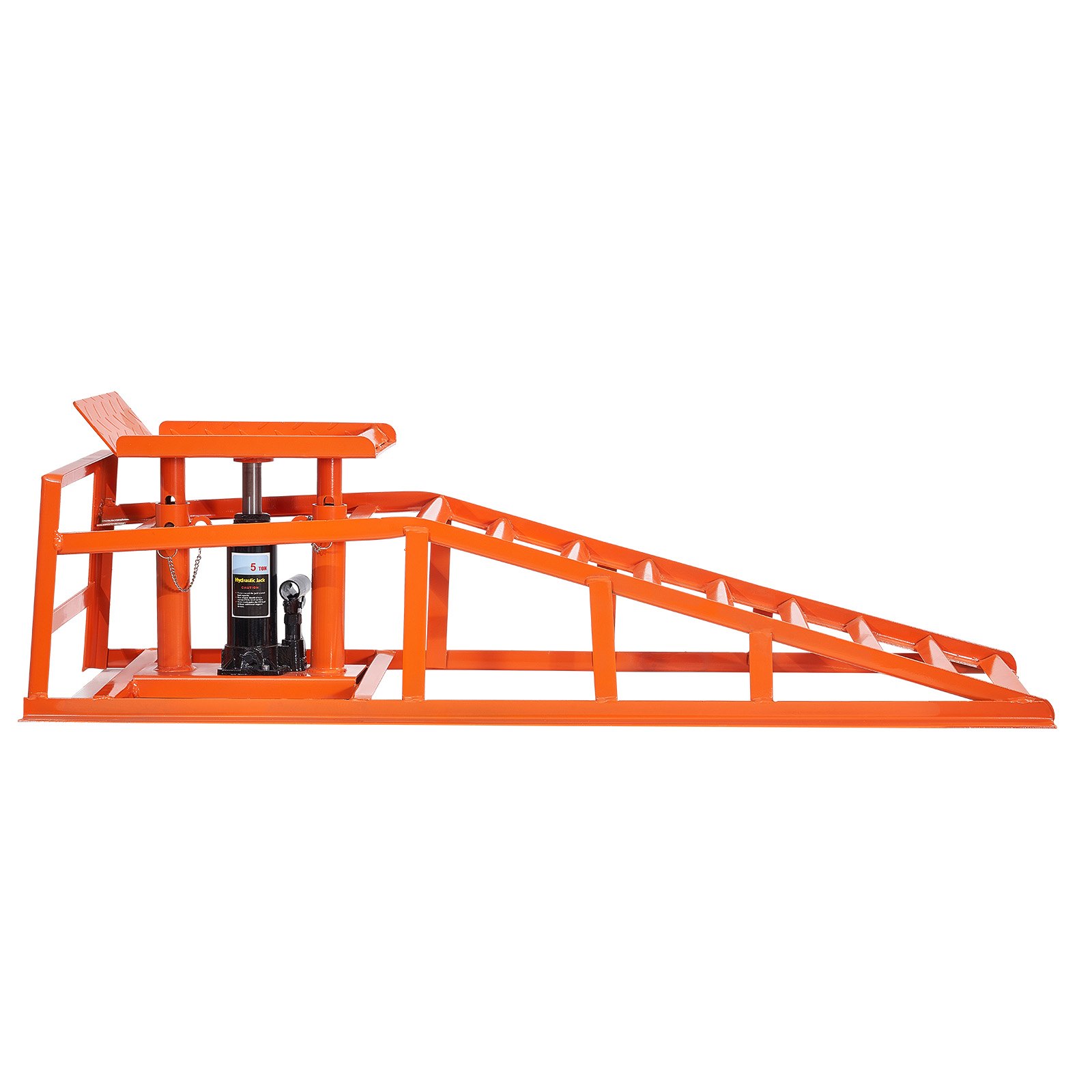 VEVOR Hydraulic Car Ramps, 2 PCS 5T 11000 lbs, 270-360 mm Lift Height, Heavy Duty Hydraulic Vehicle Ramps, Portable Car Lifts for Home Garage Maintenance and Oil Changes, Truck Vehicle Auto Repair