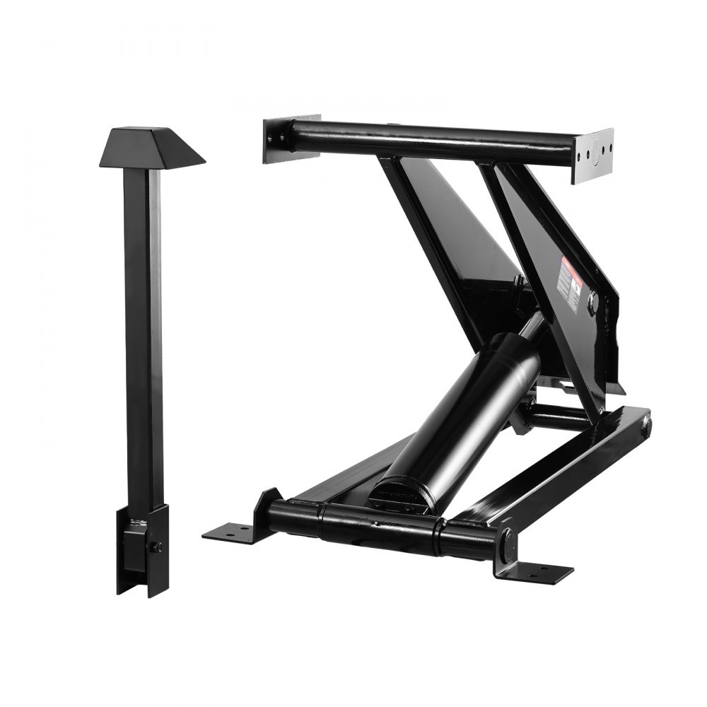 Zestaw podnośnika nożycowego hydraulicznego VEVOR do wywrotek 10 t Zestaw standardowy do wywrotek z 12-woltową pompą hydrauliczną, odpowiedni do wywrotek z podnośnikiem nożycowym