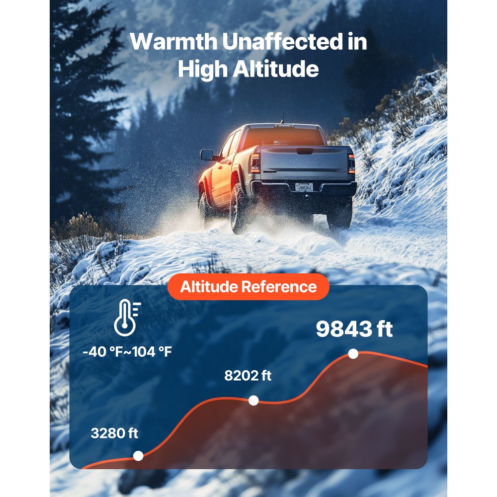 Nagrzewnica powietrza VEVOR Diesel 12-24V 5-8KW szybko nagrzewająca się nagrzewnica powietrza z pilotem i kwadratowym kolorowym wyświetlaczem cyfrowym, niski poziom hałasu, do kamperów, ciężarówek, przyczep łodziowych