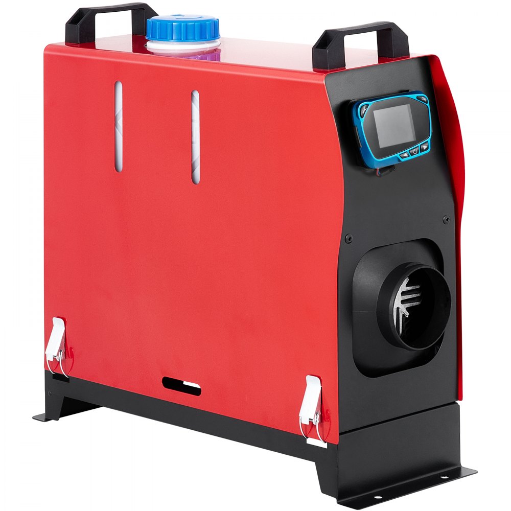 Ogrzewanie postojowe Diesel 12V Ogrzewanie postojowe 5KW do samochodu RV Łódź Ciężarówka Samochód kempingowy Autobus (z niebieskim wyświetlaczem LCD i pilotem + tłumikiem)