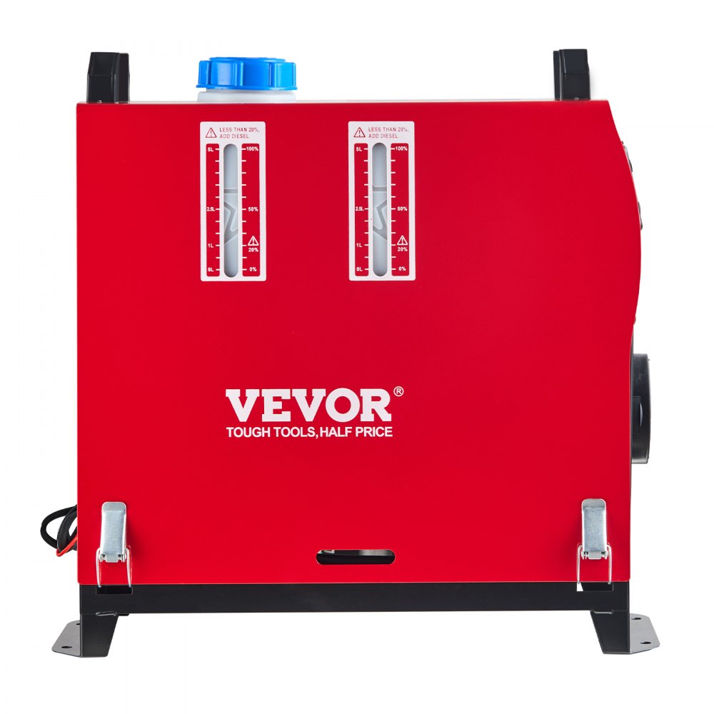 Nagrzewnica powietrza VEVO 12V 5-8KW diesel, ogrzewanie postojowe diesel, nagrzewnica powietrza diesel, nagrzewnica powietrza diesel, ogrzewanie postojowe powietrzne do samochodów ciężarowych, kamperów, autobusów z przełącznikiem LCD, 1 wyjście powietrza