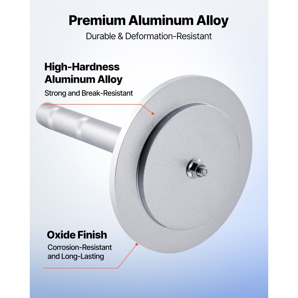 Zestaw prasy do łożysk VEVOR, 7-częściowy zestaw narzędzi do montażu uszczelek bieżni łożysk z 5 tulejami, uchwytem, ​​przedłużeniem wału, zestaw narzędzi do montażu tulei, do demontażu i montażu, w etui do przechowywania