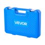 VEVOR Bearing Press Kit, 7 Pcs, Bearing Race and Seal Driver Set with 5 Bushings, Handle Shaft and Extension Rod, Bushing Driver Tool Set, Heavy Duty Removal Installation Tool Kit with Storage Case